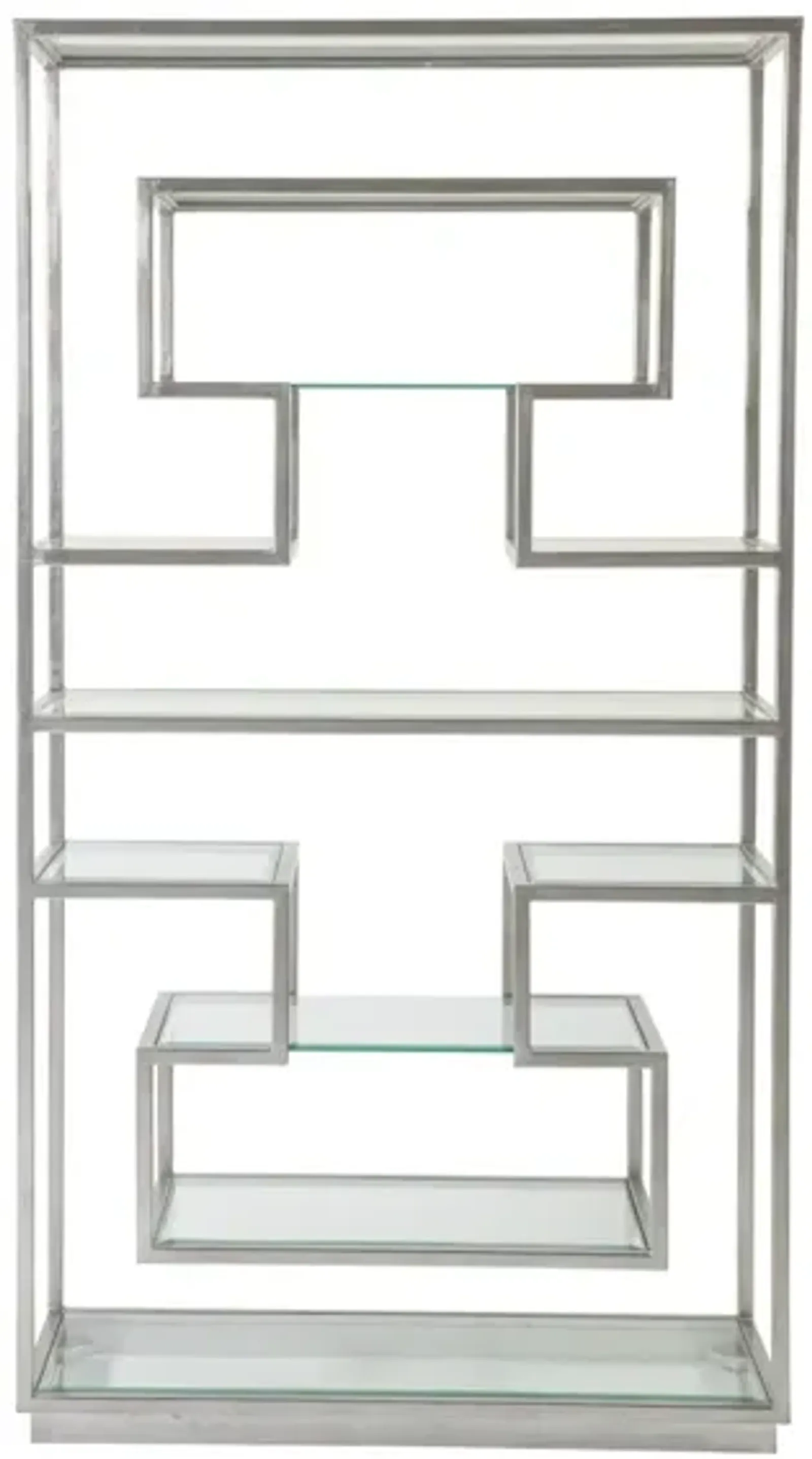 Artistica Home by Lexington Metal Designs Silver Leaf Metal Holden Bookcase