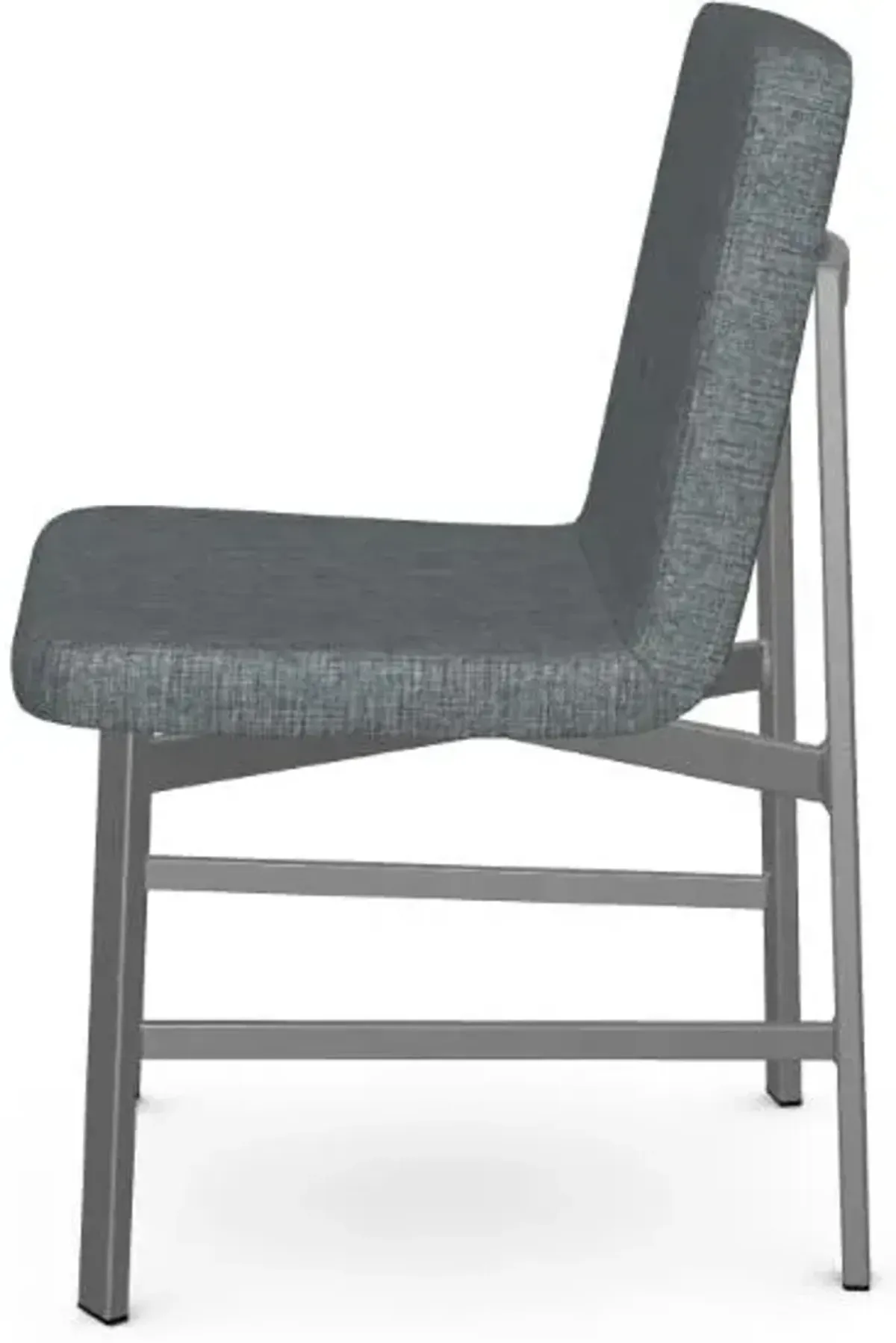 Amisco Waverly Floeberg Upholstered Dining Side Chair in Dayglam Finish