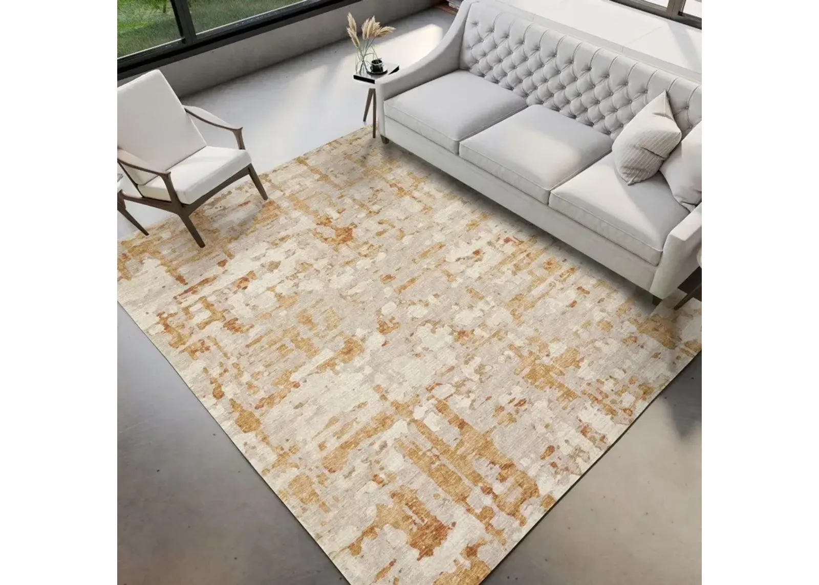 Dalyn Brisbane Khaki 5'X8' Area Rug