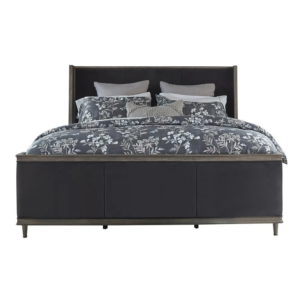 ALDERWOOD QUEEN BED FRENCH GREY