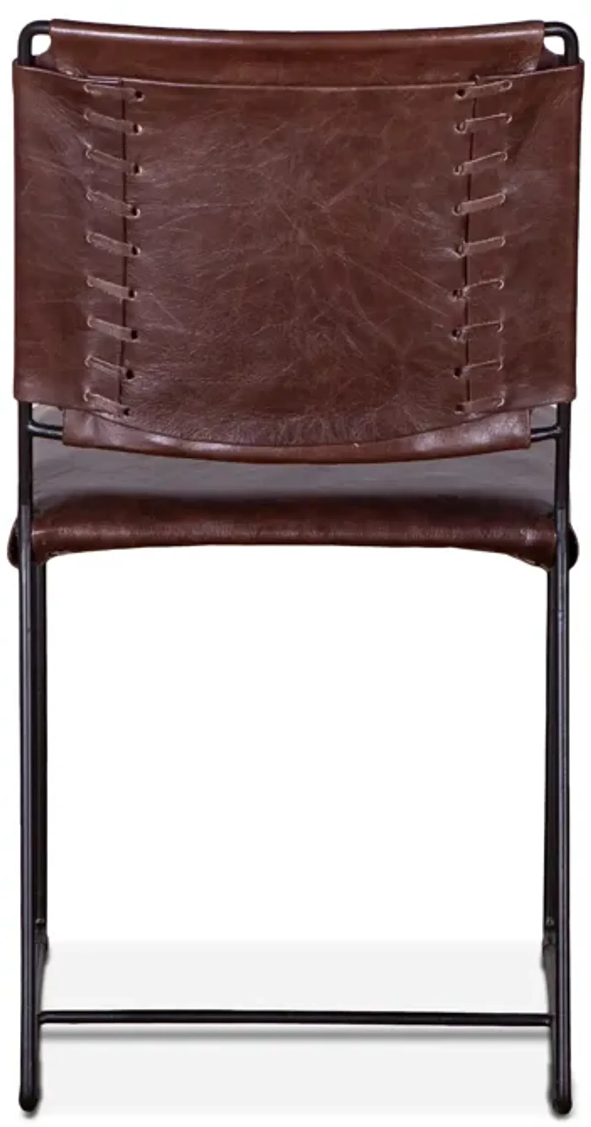 Home Trends Design New York Dining Chair Chocolate Leather