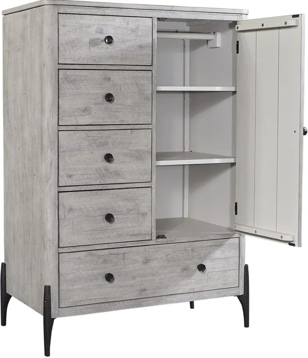 Aspenhome Zane Parchment Chiffarobe