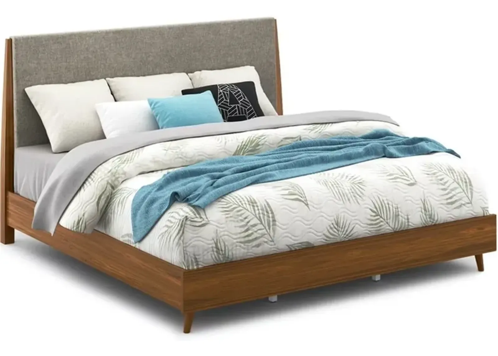 Flexsteel Ludwig Silt/Walnut King Bed