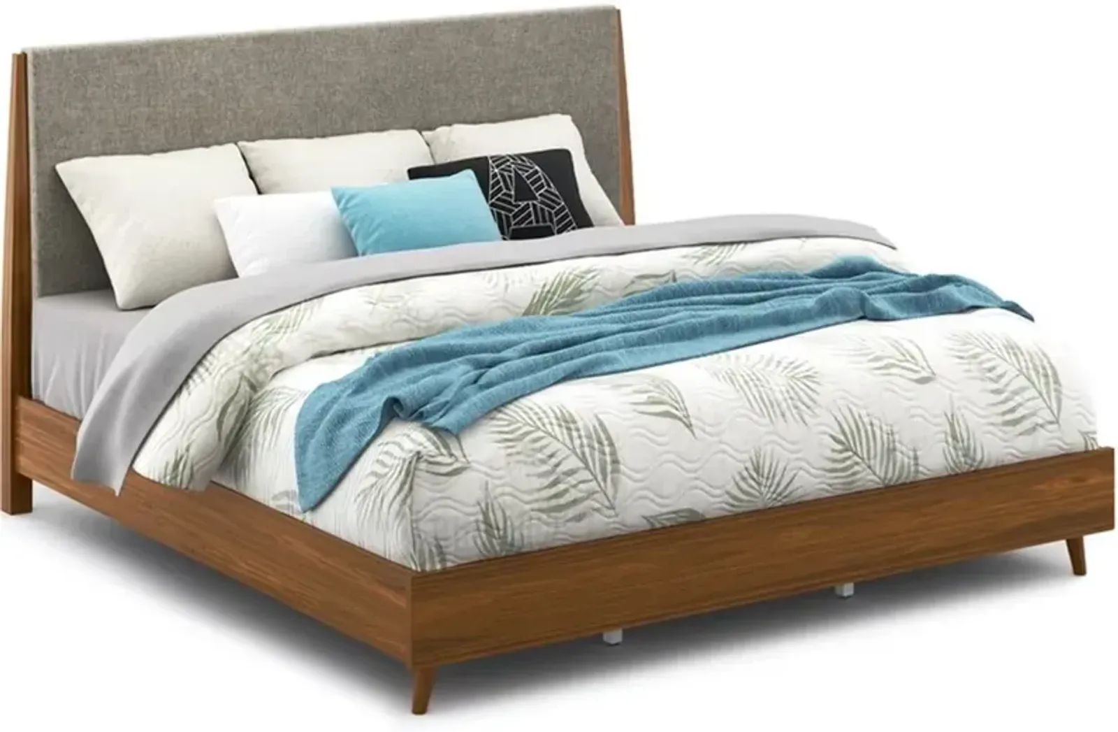 Flexsteel Ludwig Silt/Walnut King Bed