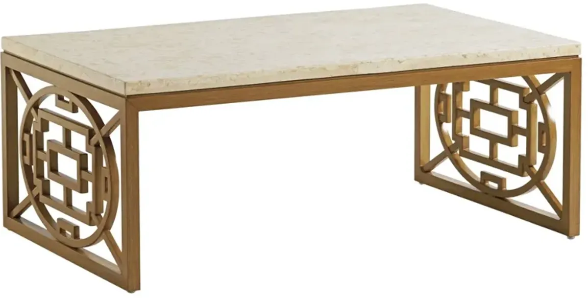 Tommy Bahama Outdoor by Lexington Los Altos Valley View Rectangular Cocktail Coffee Table