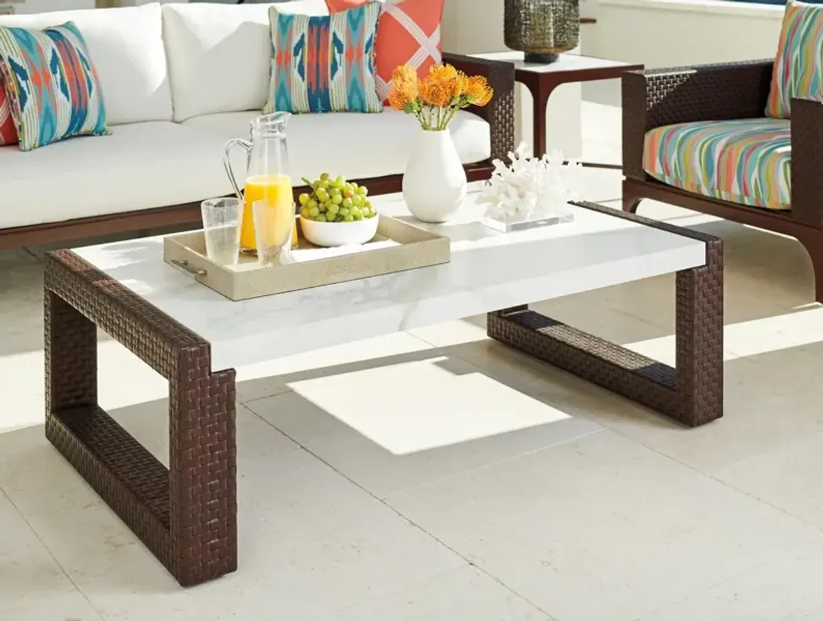 Tommy Bahama Outdoor by Lexington Abaco Rectangular Cocktail Table