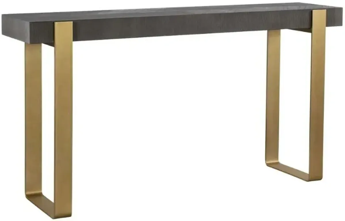 Uttermost Kea Gold/Gray Console Table