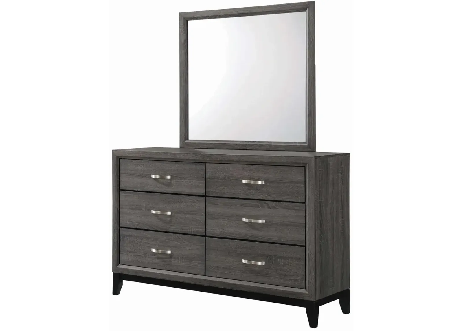 Coaster Watson 6-Drawer Dresser Grey Oak