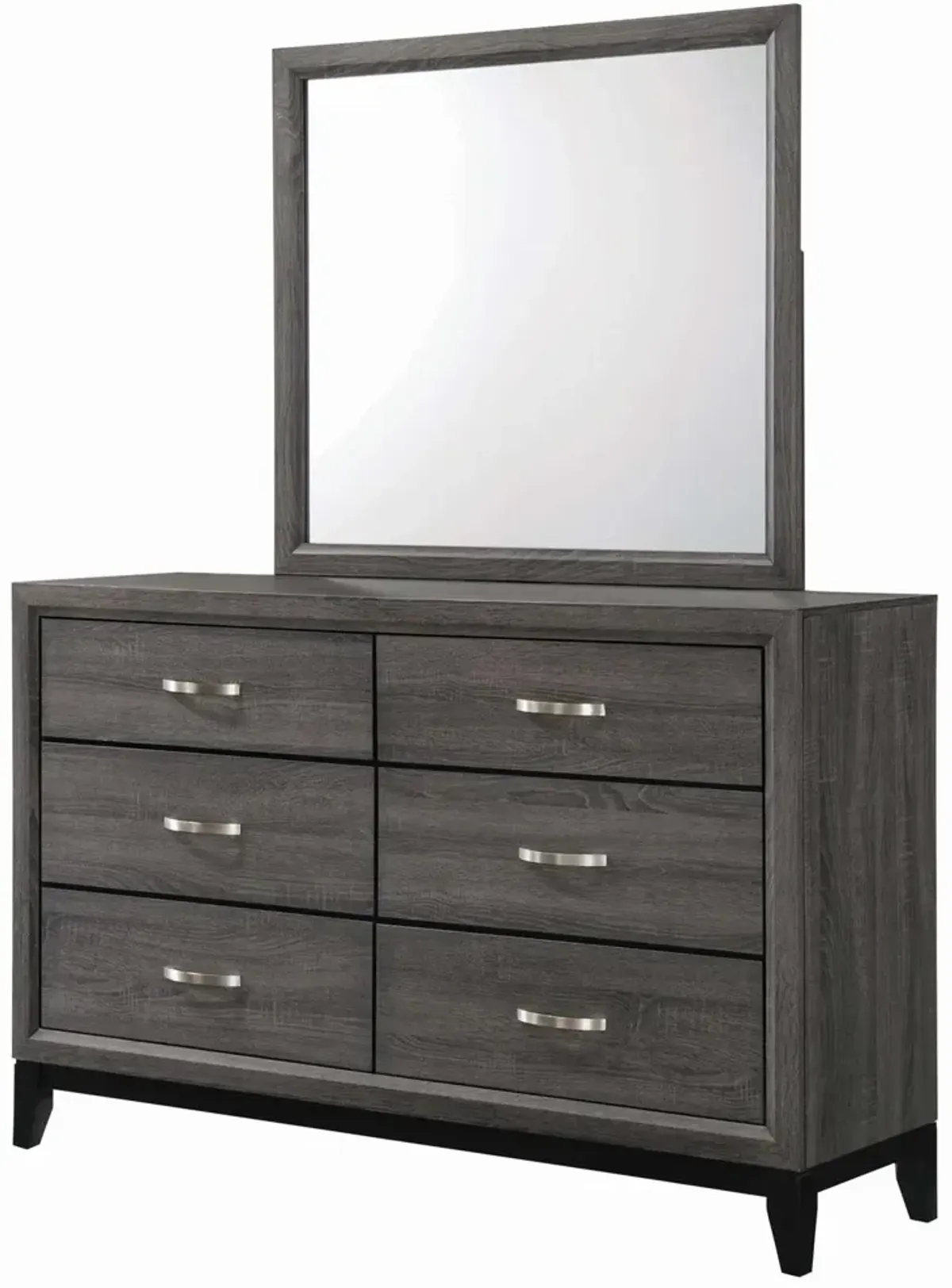 Coaster Watson 6-Drawer Dresser Grey Oak