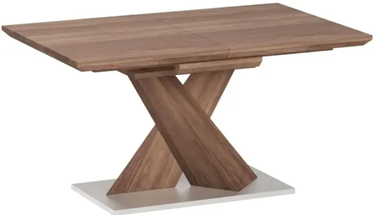 Chintaly Bethany Modern Extendable Laminated Wood Dining Table