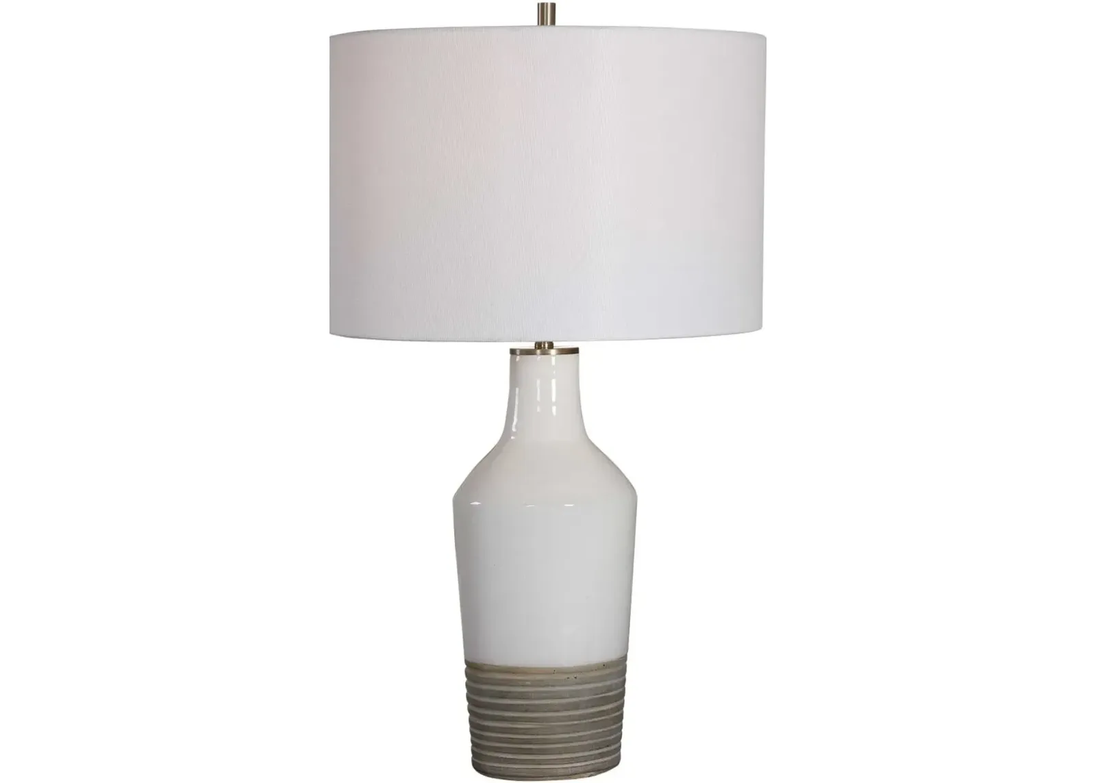 BY OSVALDO MENDOZA DAKOTA WHITE TABLE LAMP