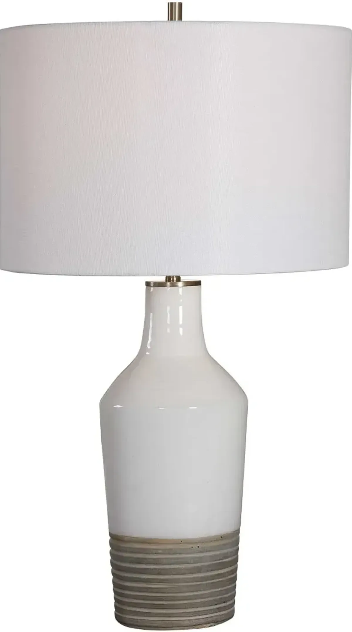 BY OSVALDO MENDOZA DAKOTA WHITE TABLE LAMP