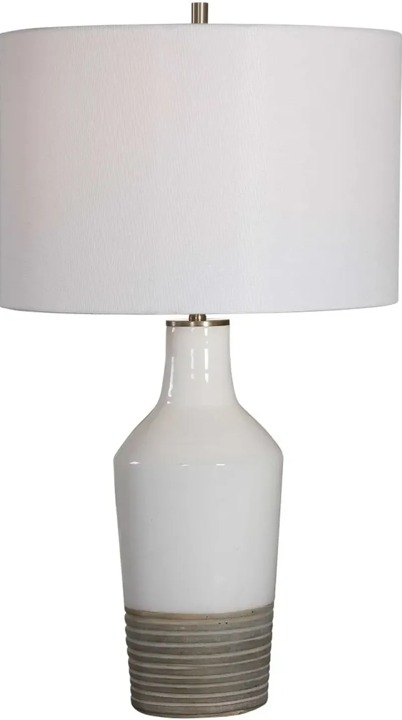 Uttermost by Osvaldo Mendoza Dakota White Table Lamp