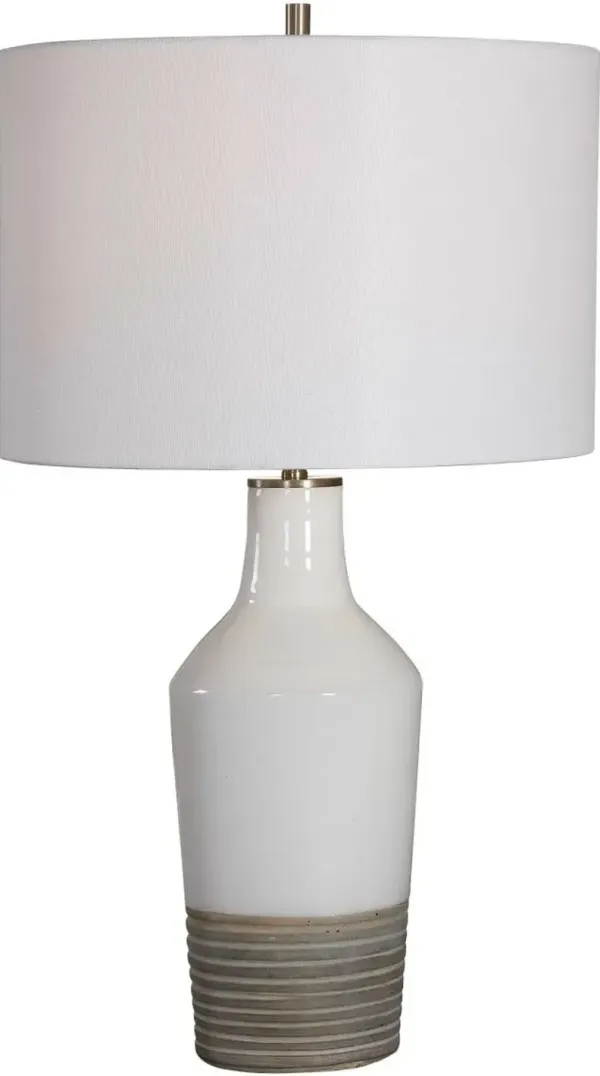 Uttermost by Osvaldo Mendoza Dakota White Table Lamp