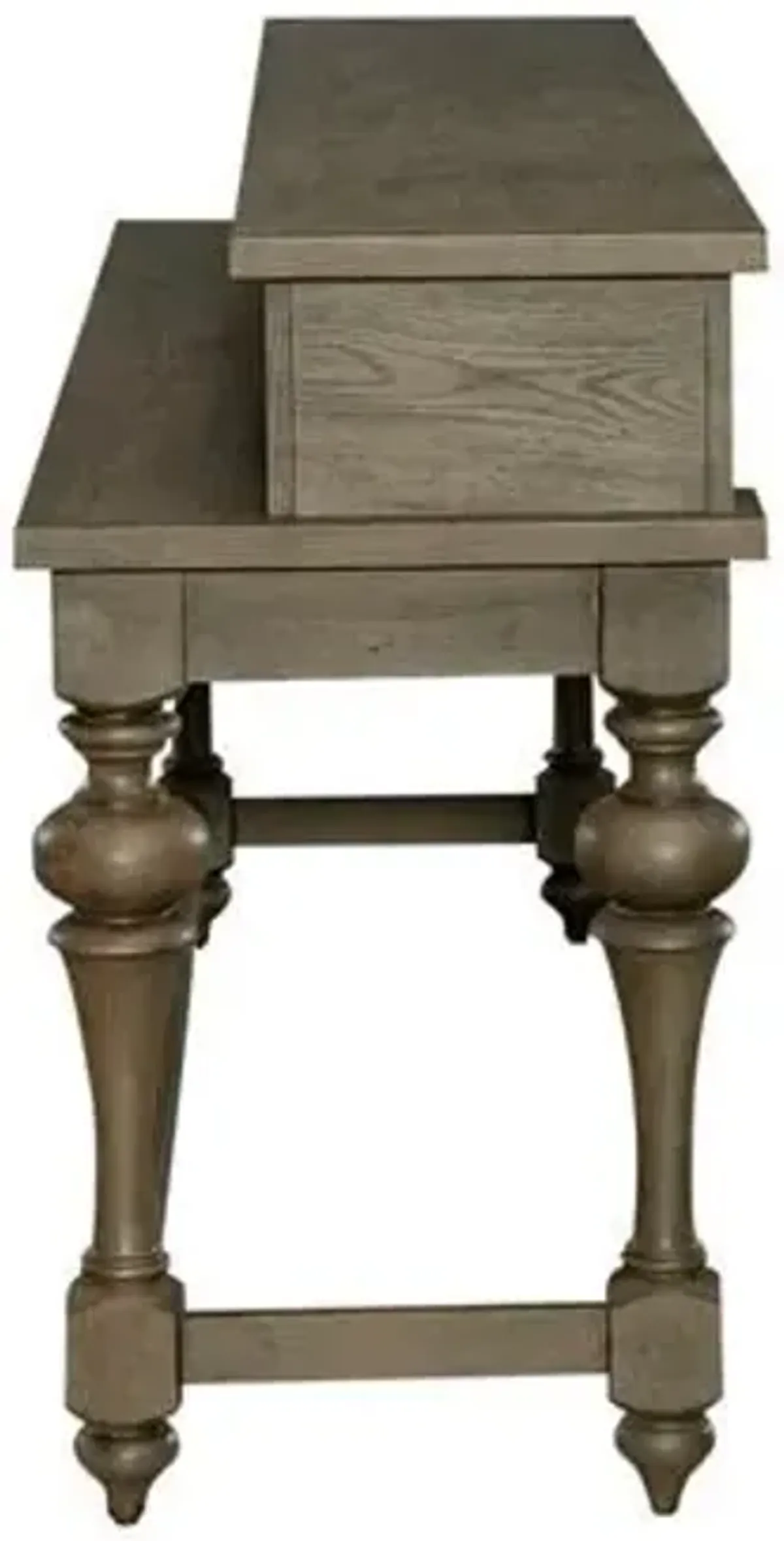 Liberty Furniture Americana Farmhouse Light Brown Console Bar Table