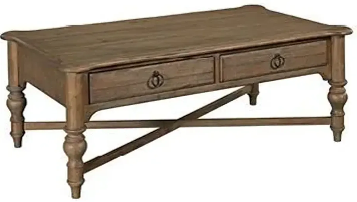 Kincaid Weatherford Cocktail Table Weatherford Heather