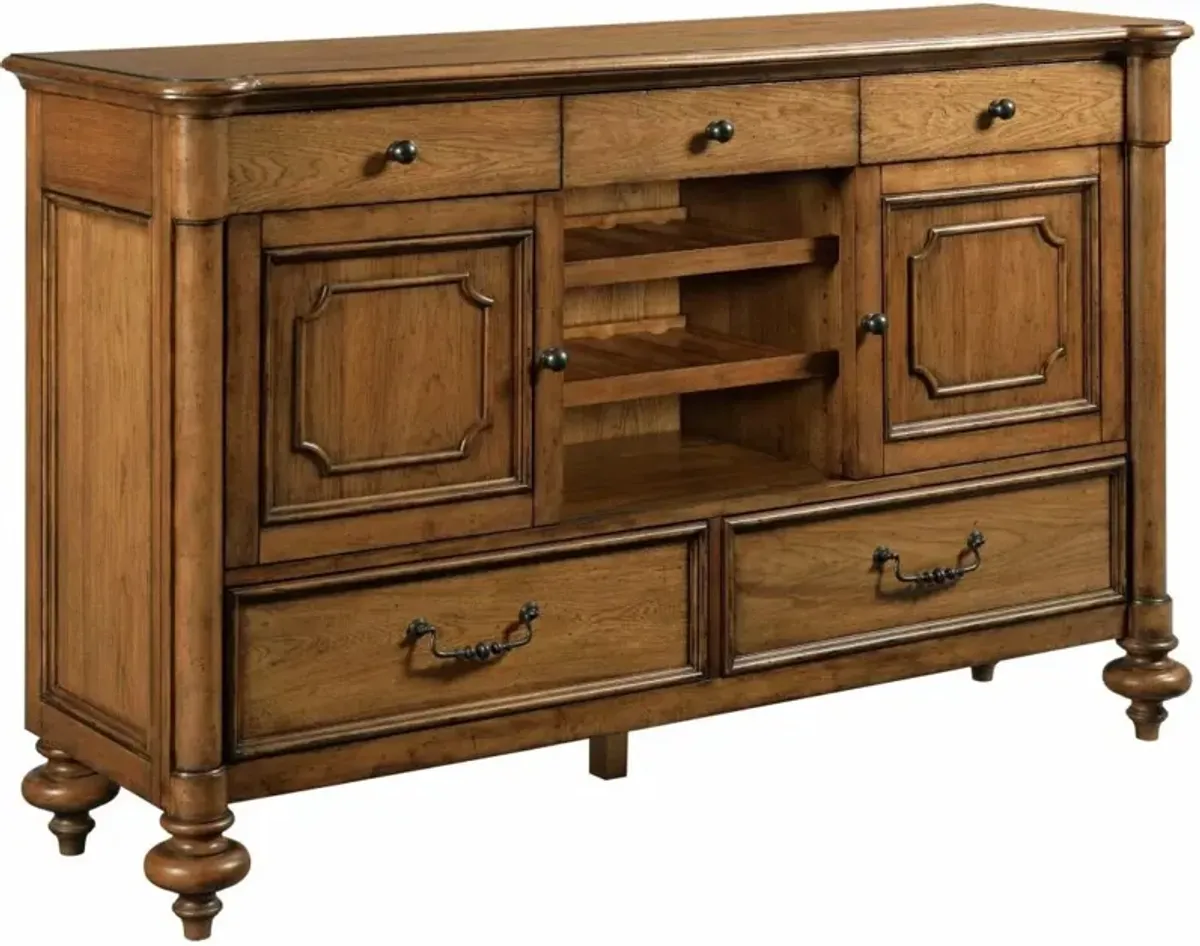 American Drew Berkshire Concord Warm Cognac Buffet