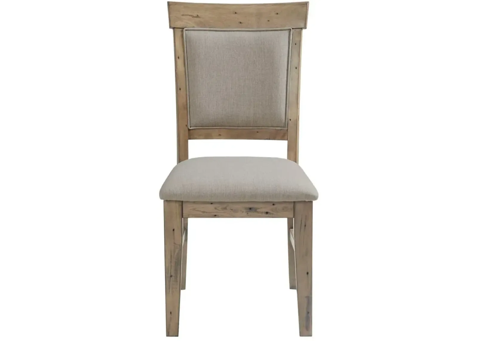 Olliix Ink+Ivy Cream/Grey Oliver Dining Side Chair