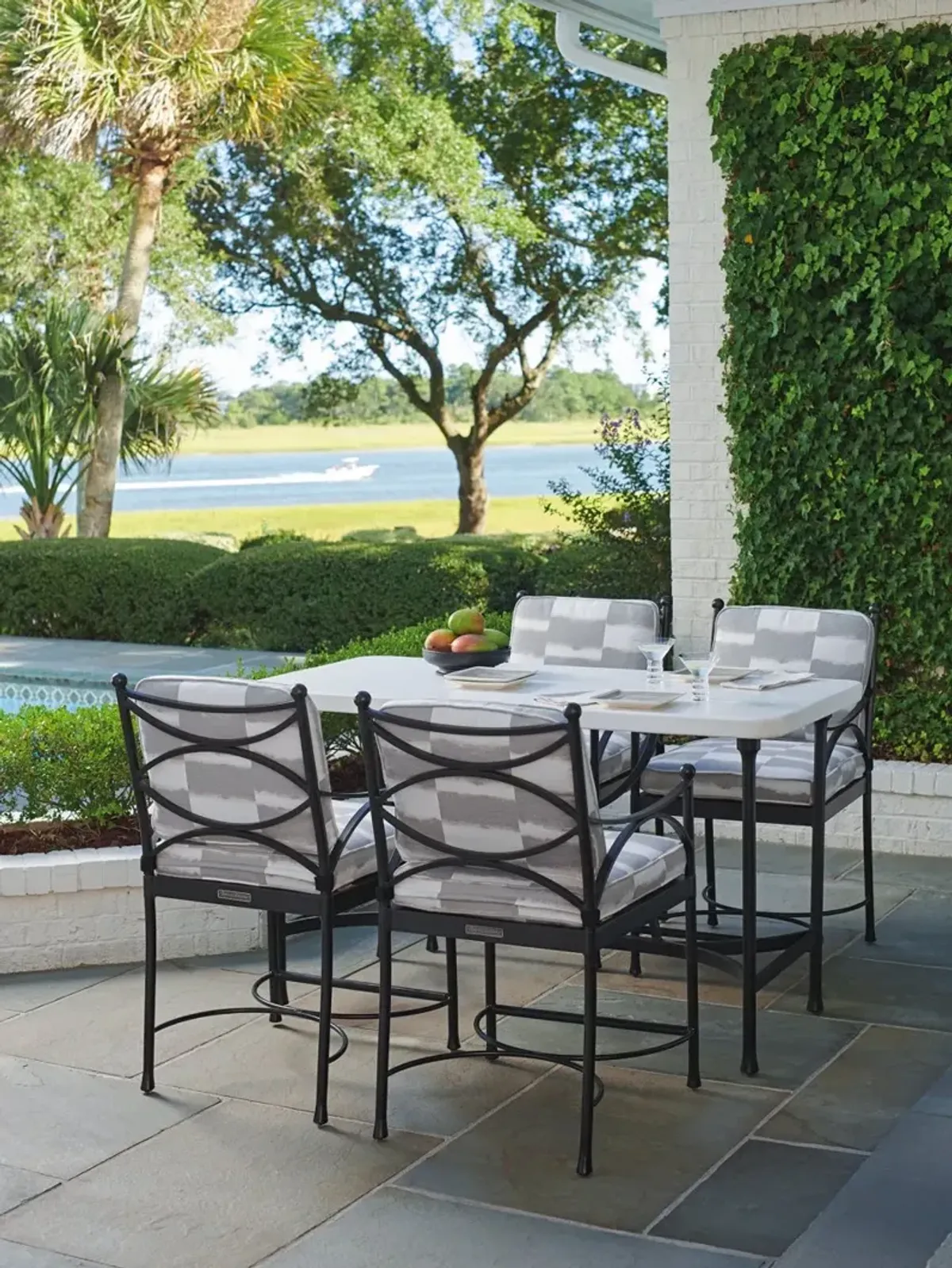 Tommy Bahama Outdoor by Lexington Pavlova Hi/Lo Bistro Table