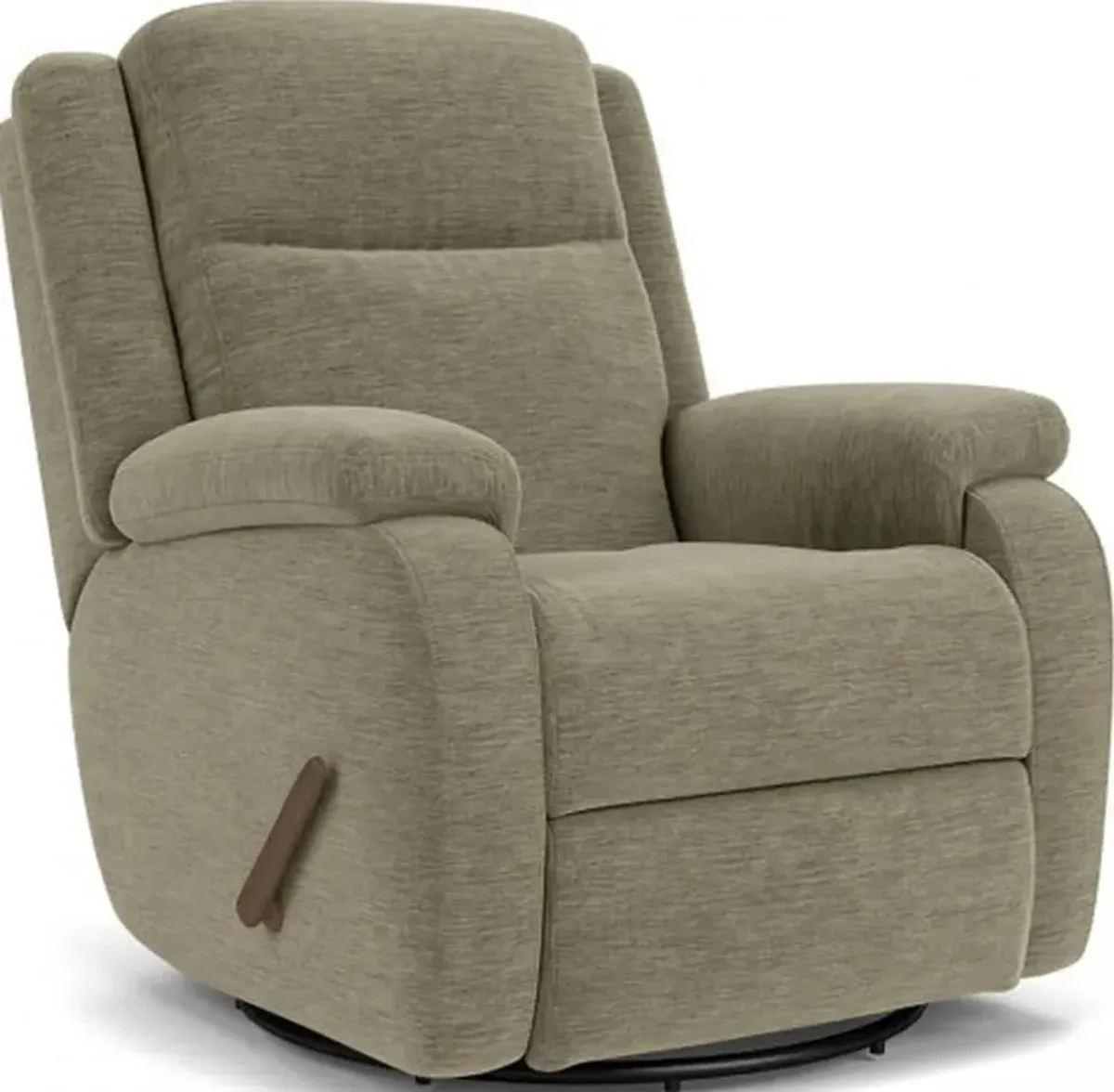 Flexsteel Magnus Dune Swivel Gliding Manual Recliner