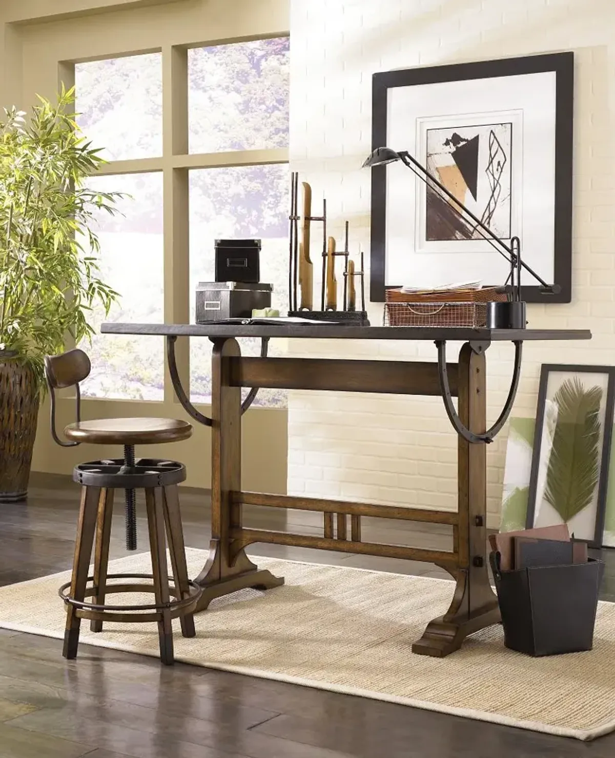 Hammary Writing Desk Studio Home