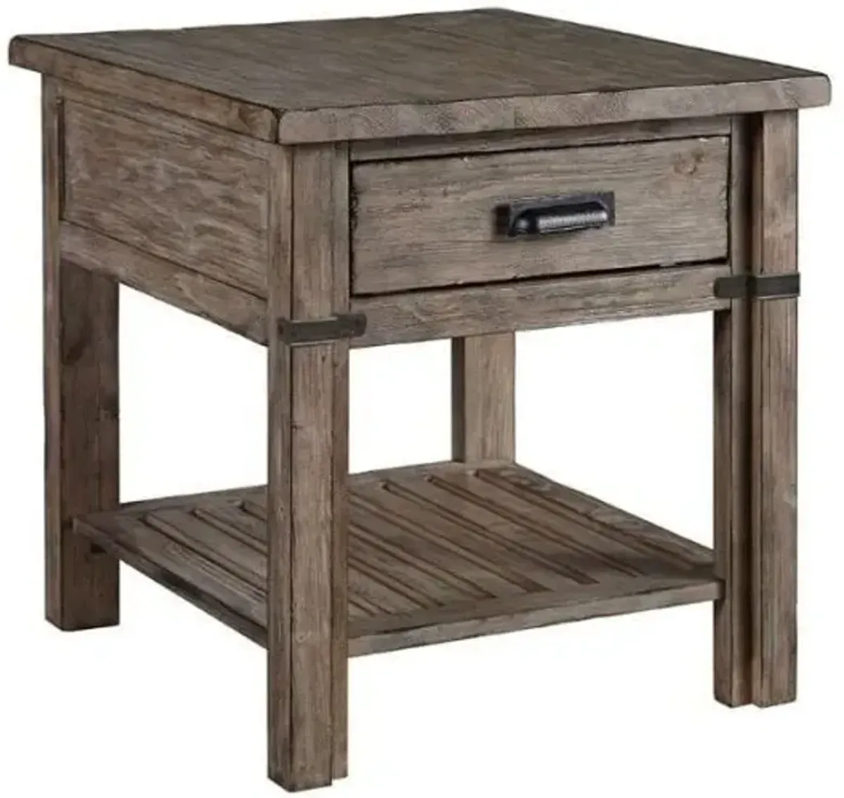 Kincaid Foundry Drawer End Table