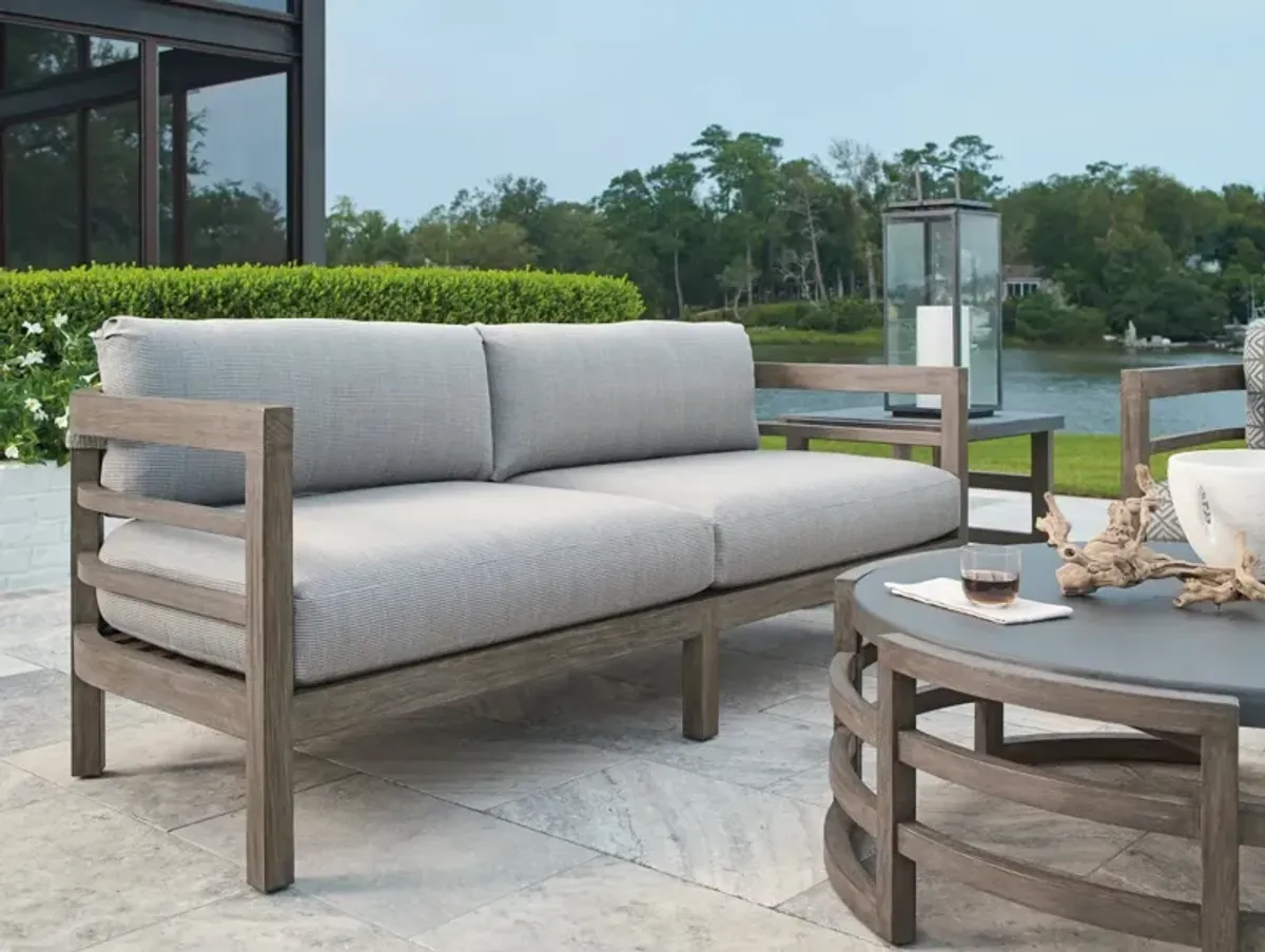 Tommy Bahama Outdoor by Lexington La Jolla Arm Contemporay Sofa