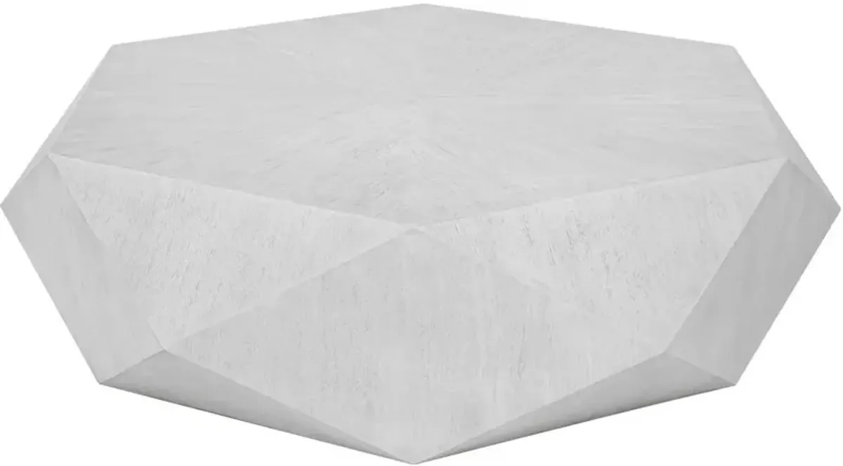 Uttermost Volker Fresh White Coffee Table