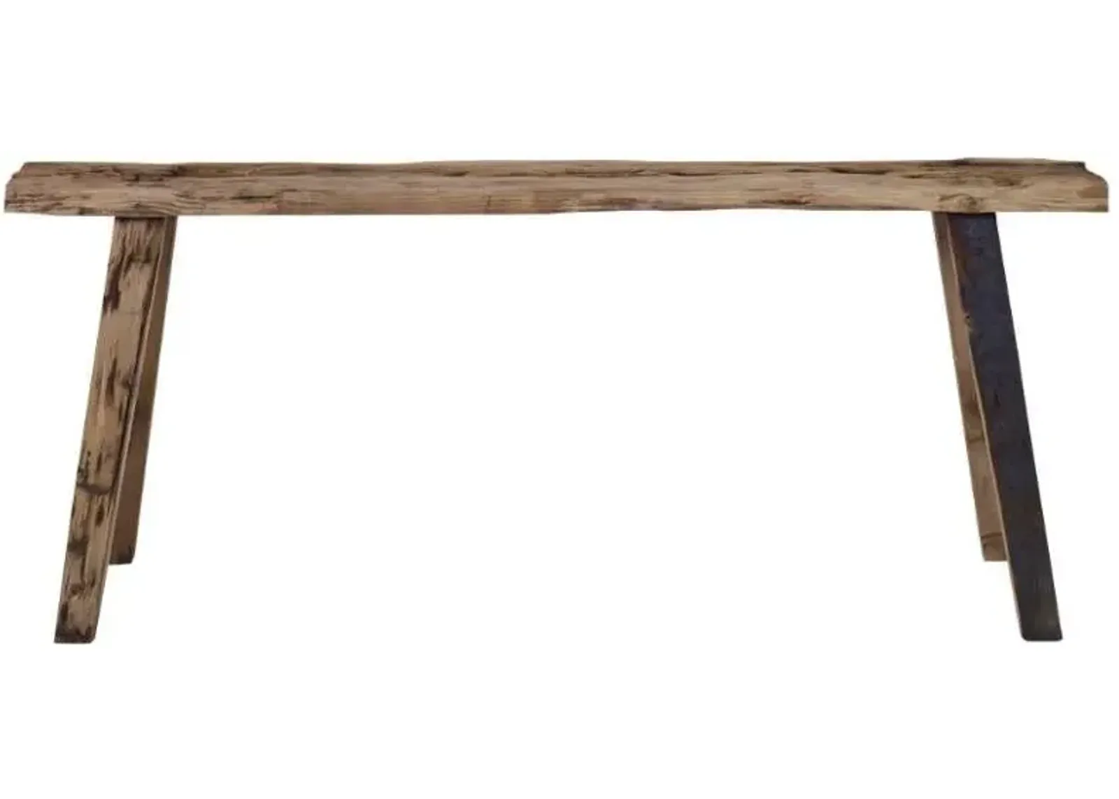 Uttermost Paddock Brown Rustic Bench