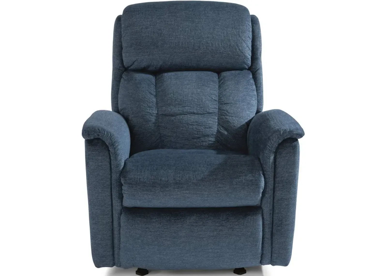 Flexsteel Luna Blue Navy Power Rocking Recliner