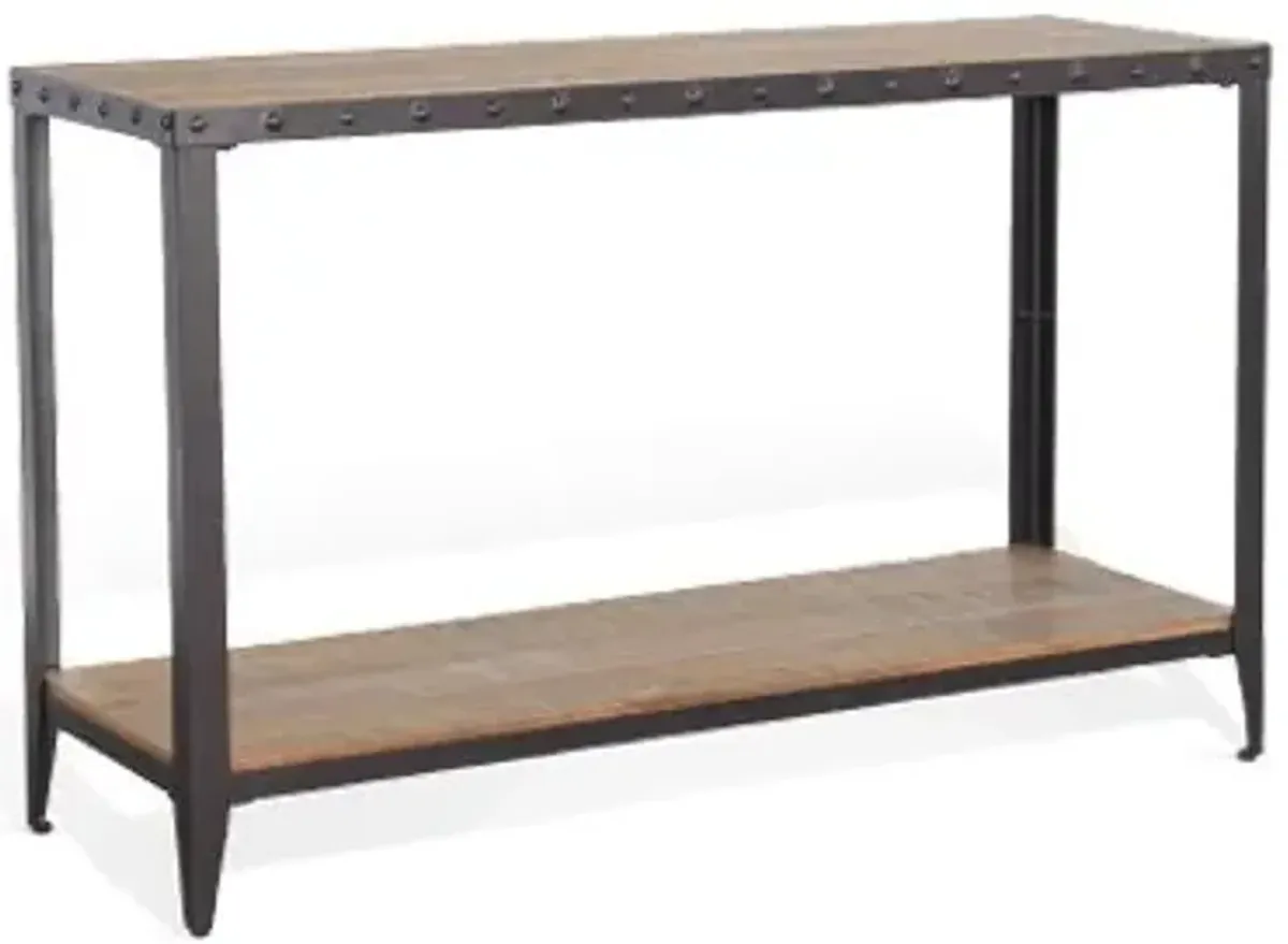 Sunny Designs San Diego Antique Brown Sofa Table