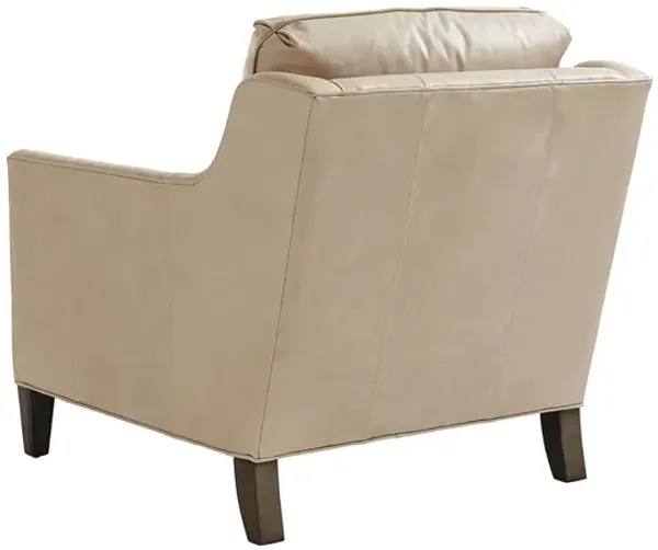 Ariana by Lexington Beige Turin Leather Armchair