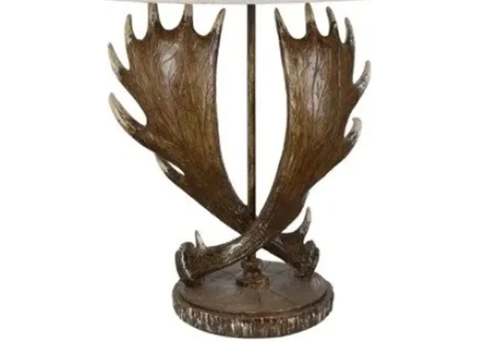 Crestview Moose Run Brown Table Lamp