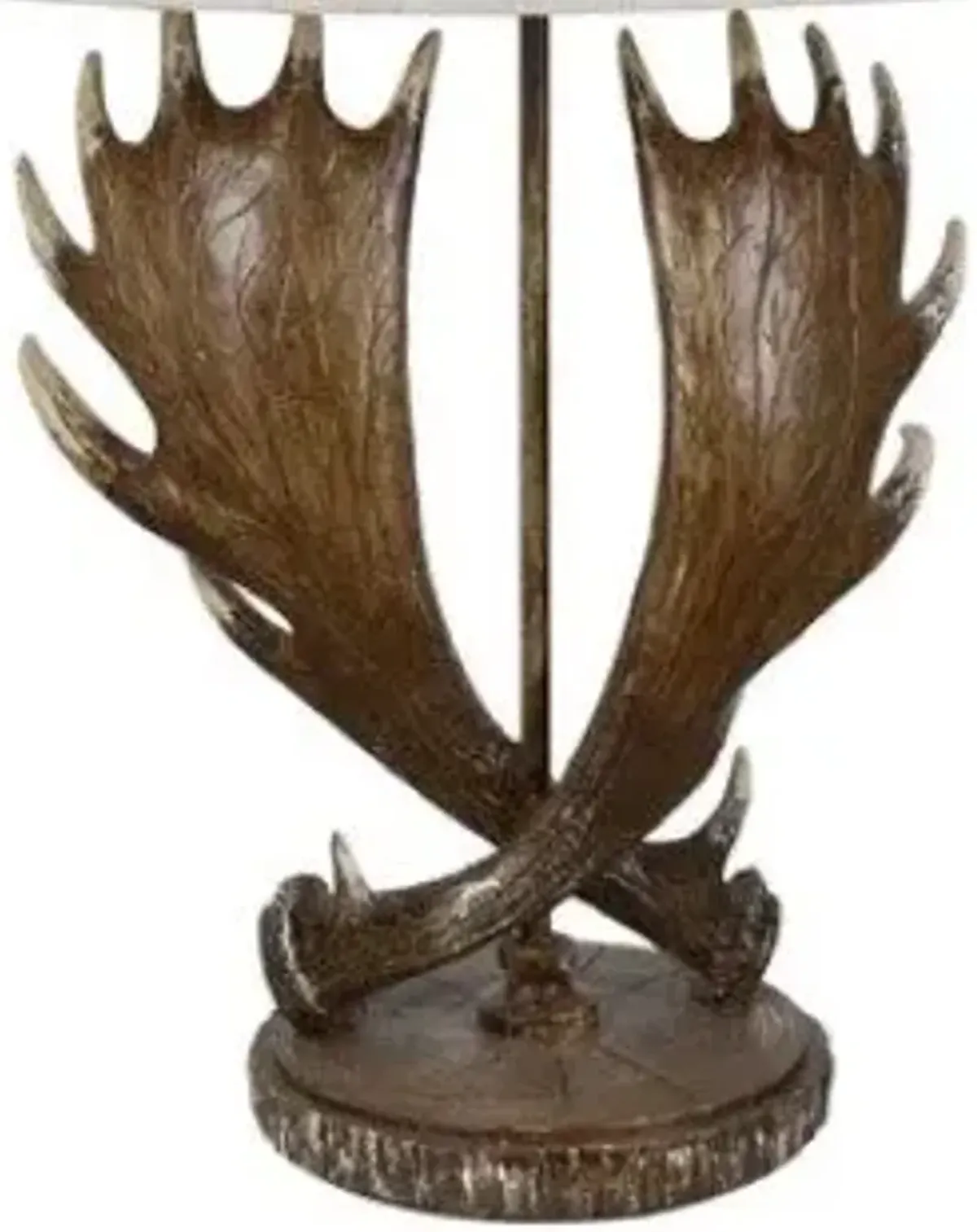 Crestview Moose Run Brown Table Lamp