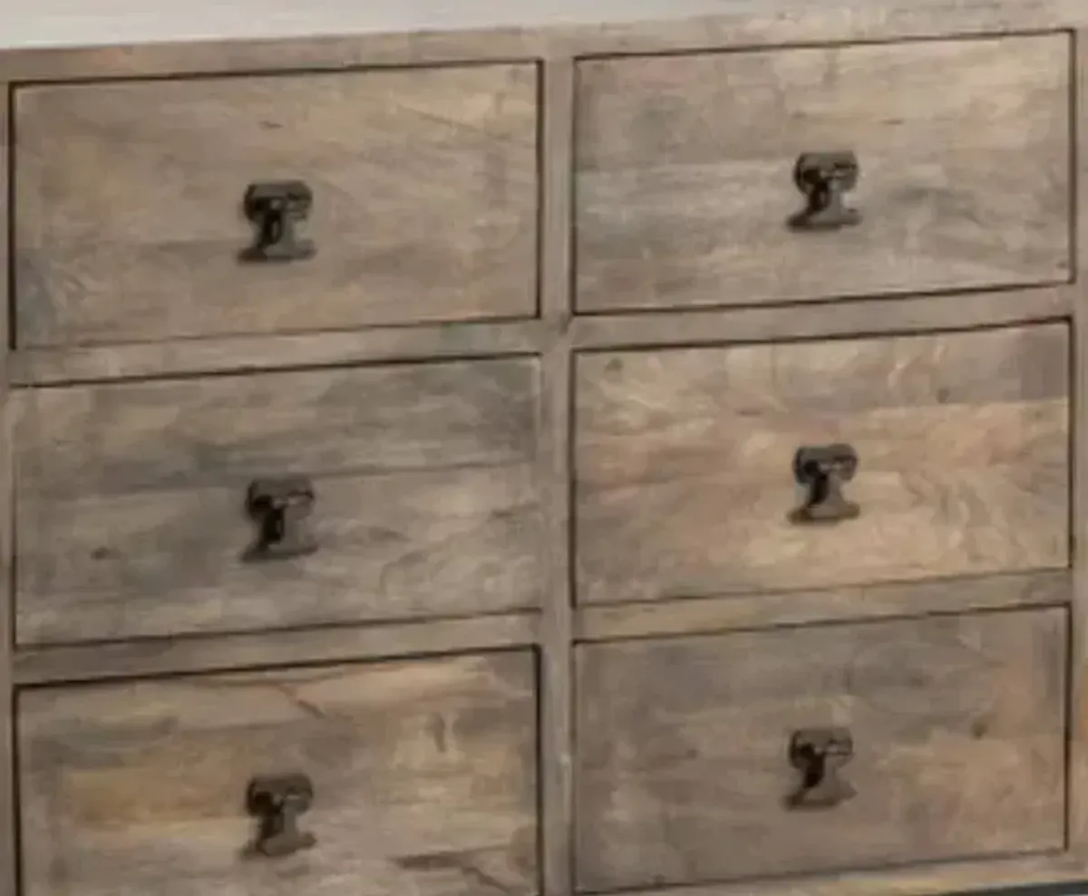 Crestview Bengal Manor Light Brown Sideboard
