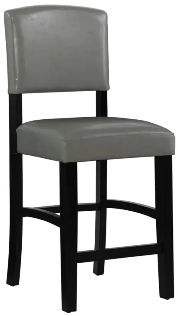 Linon Monaco Counter Stool Gray