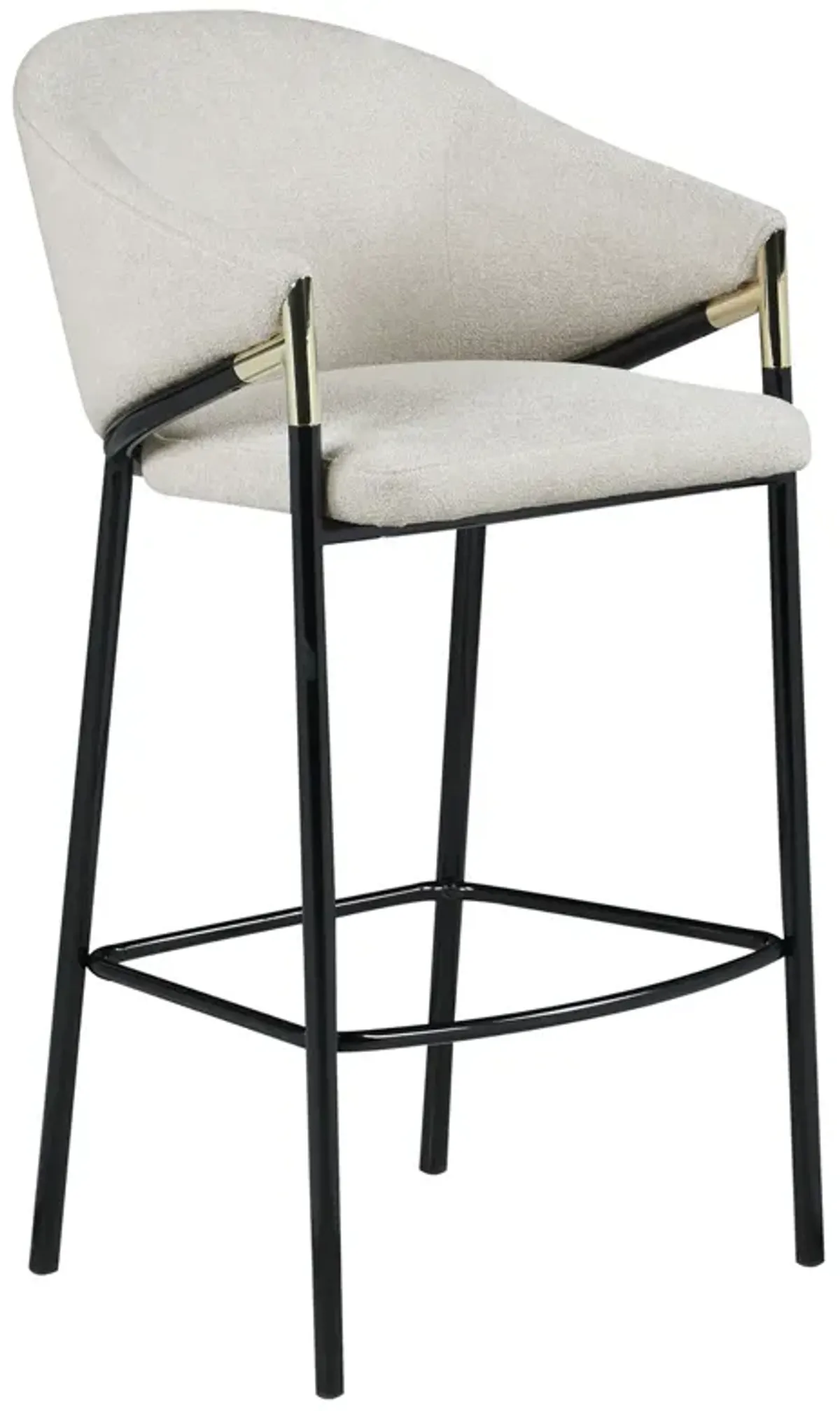 Coaster Chadwick Fabric Upholstered Bar Chair Beige