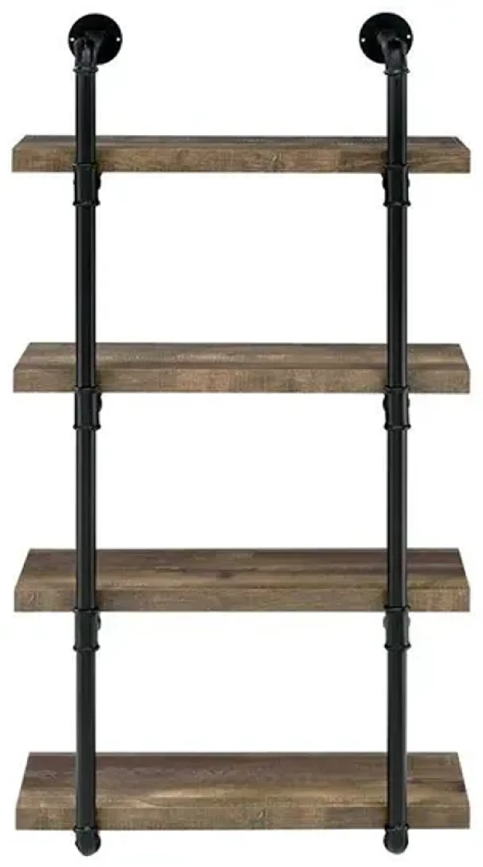Coaster 24 Inch Wall Shelf Rustic Oak