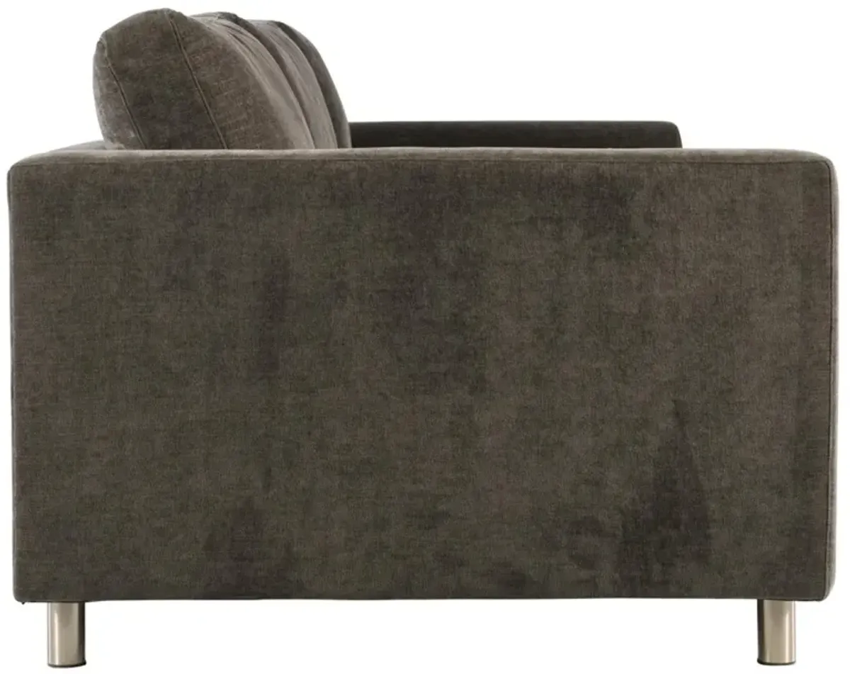 Bernhardt Dakota Leather Sofa Without Pillows