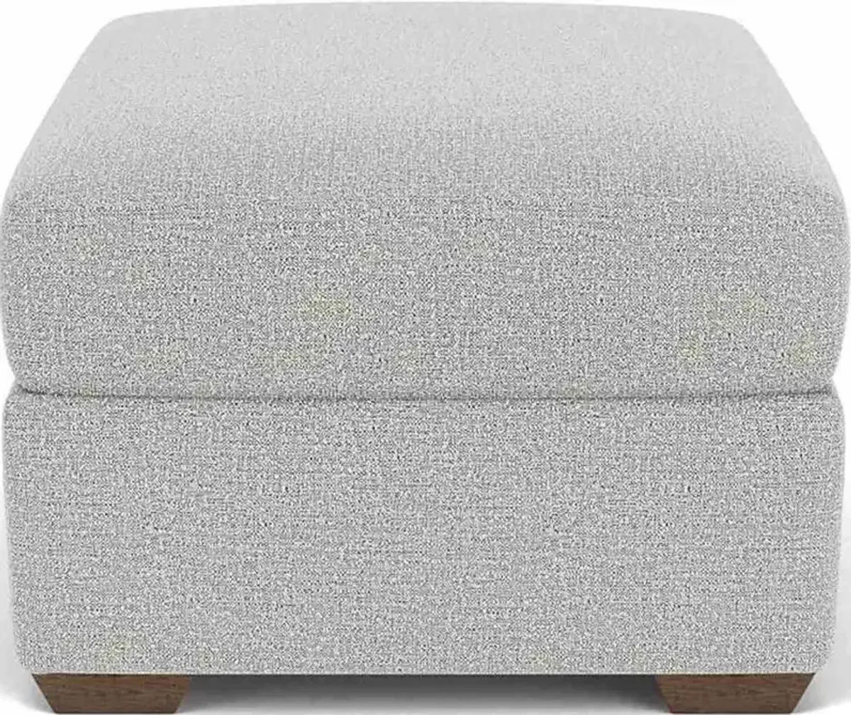 Flexsteel Randall Silver Glacier Ottoman