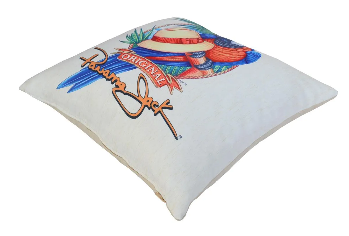 PANAMA JACK PANAMA PARROT THROW PILLOW