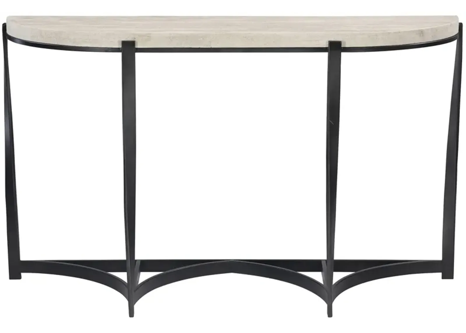 Bernhardt Berkshire Aged Pewter Console Table