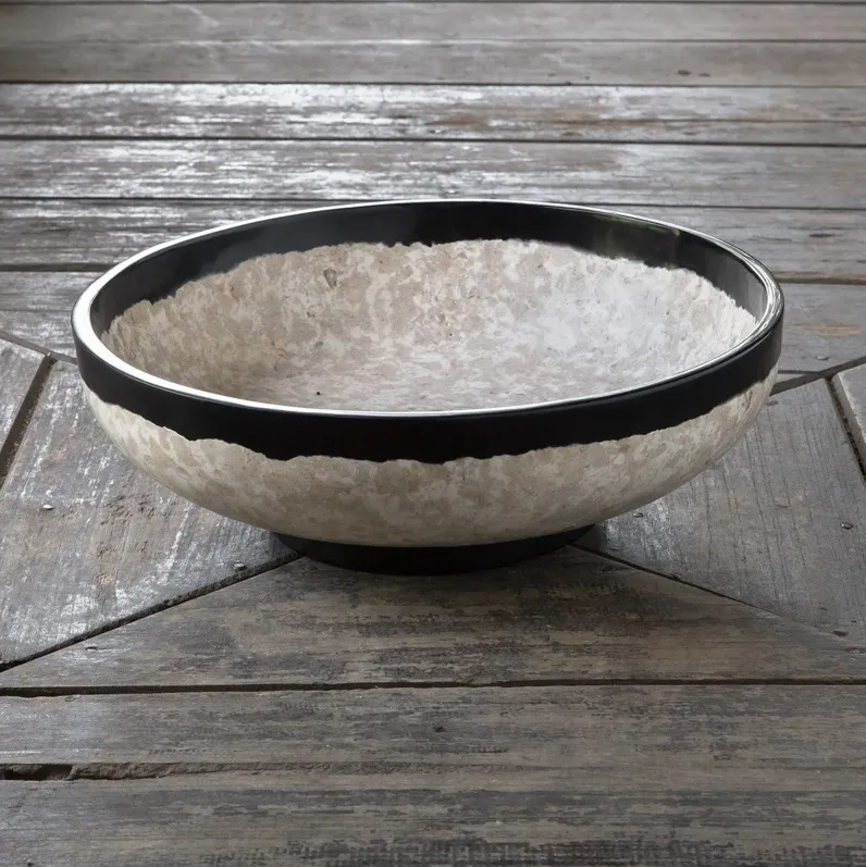 RASTIA TERRAZZO BLACK BOWL