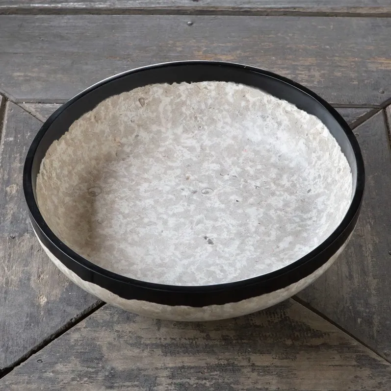 RASTIA TERRAZZO BLACK BOWL