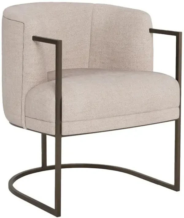 Universal Past Forward Alpine Valley Accent Barrel Chair