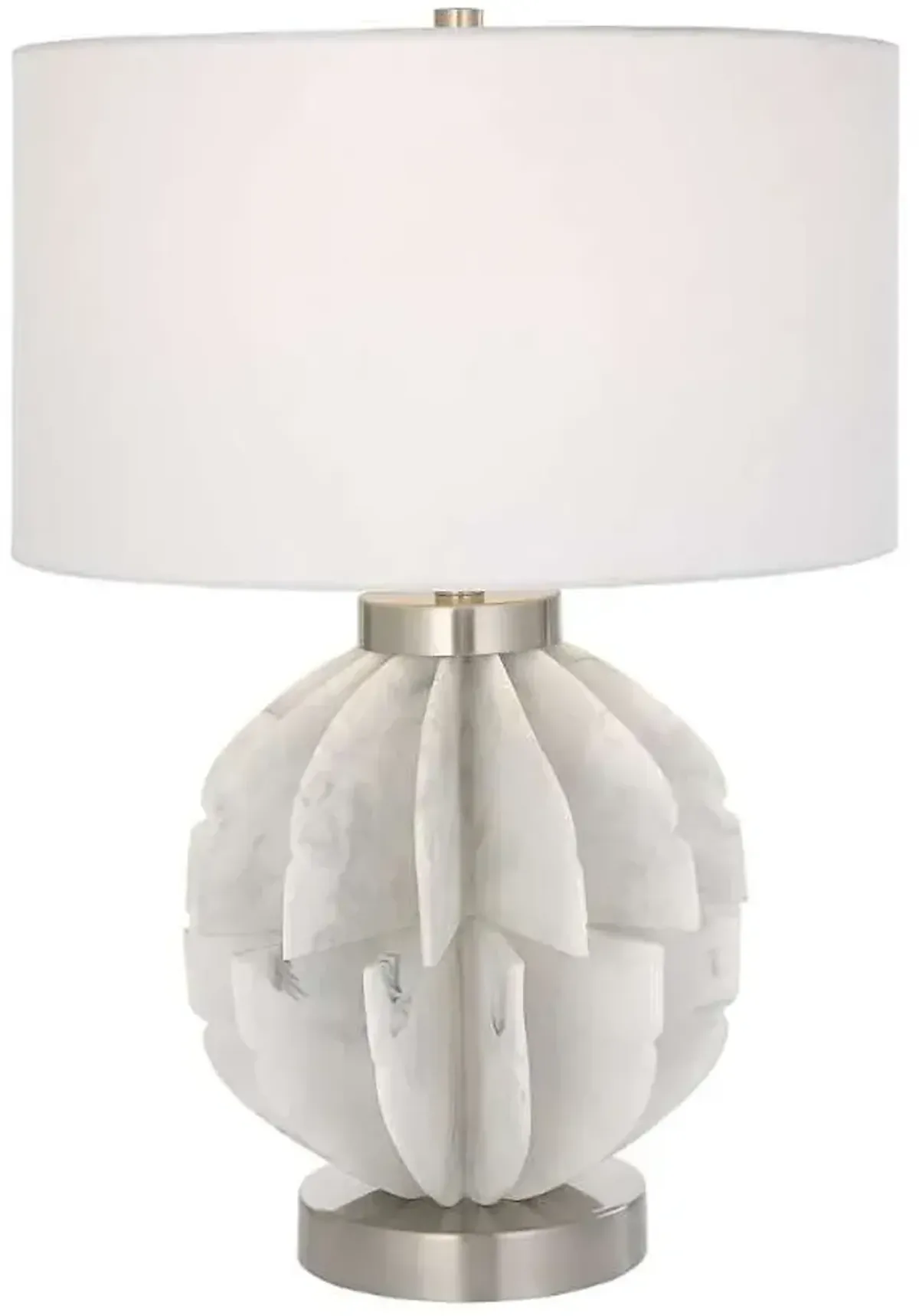 Uttermost Repetition White Table Lamp