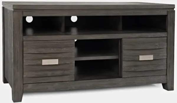 Jofran Altamonte 50 Inch Brushed Grey Media Entertainment TV Stand