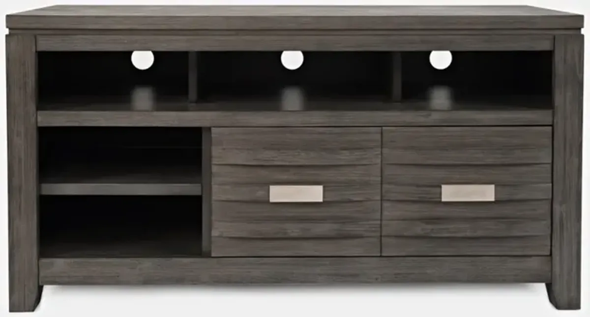 Jofran Altamonte 50 Inch Brushed Grey Media Entertainment TV Stand