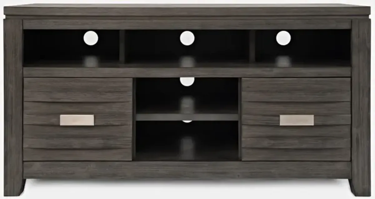 Jofran Altamonte 50 Inch Brushed Grey Media Entertainment TV Stand