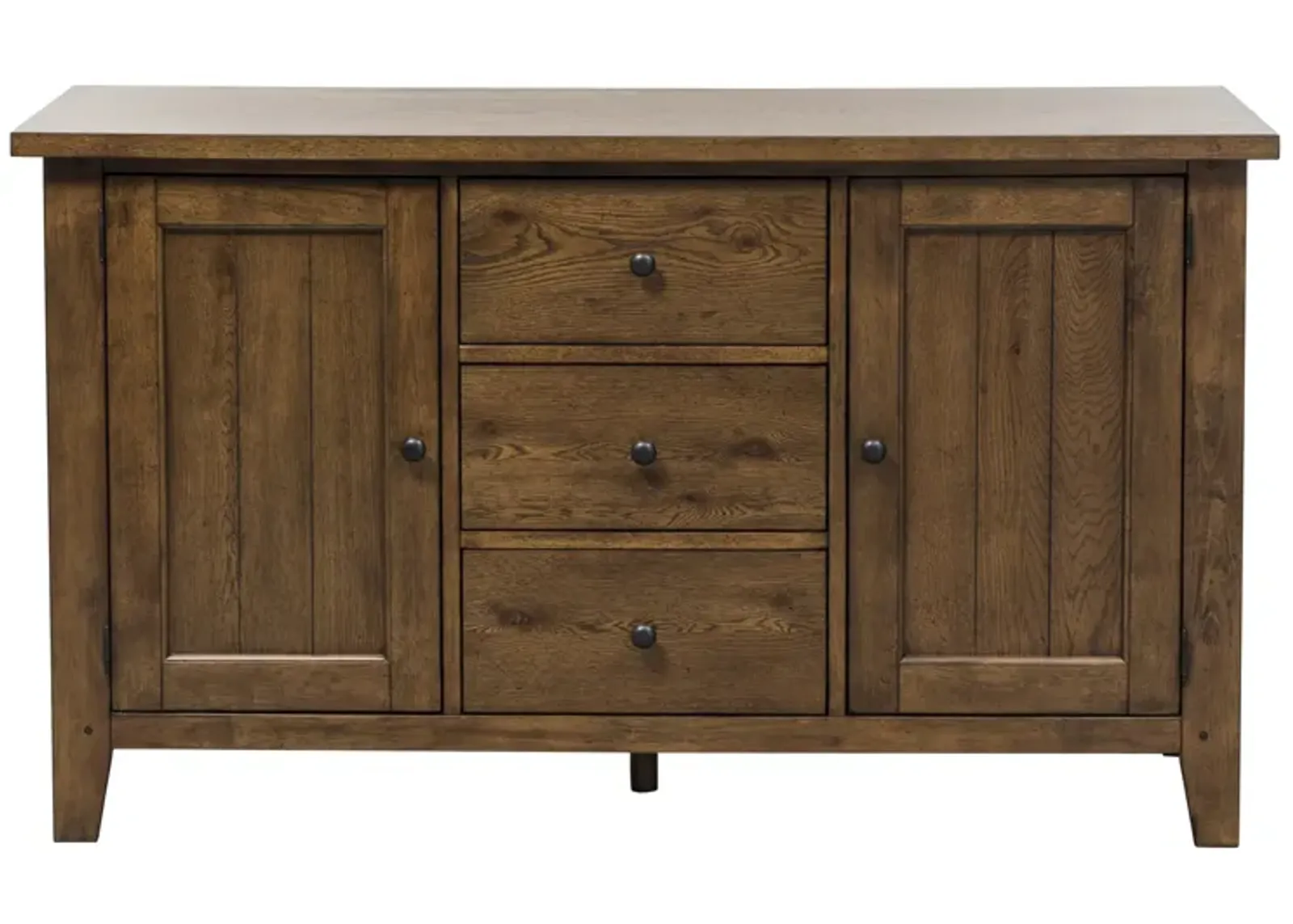 Liberty Furniture Hearthstone Rustic Oak Buffet